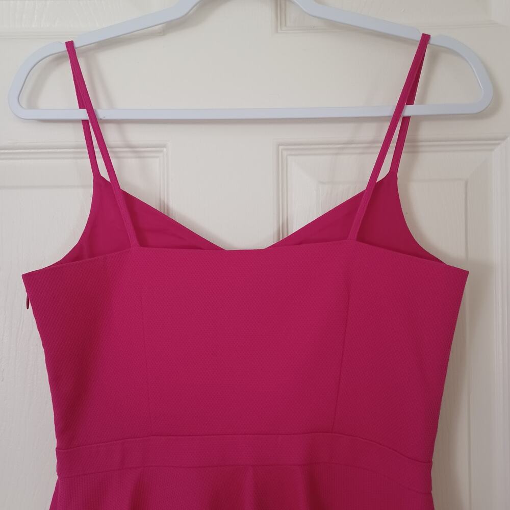 Joie Viernan Cotton Pique Dress Bougainvillea S NWT - Picture 8 of 13